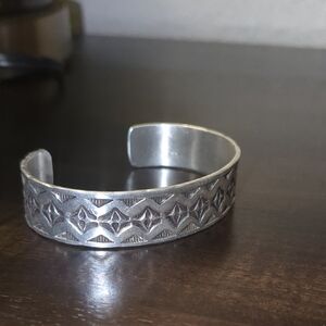 Harry R. Morgan Sterling Silver Cuff Bracelet